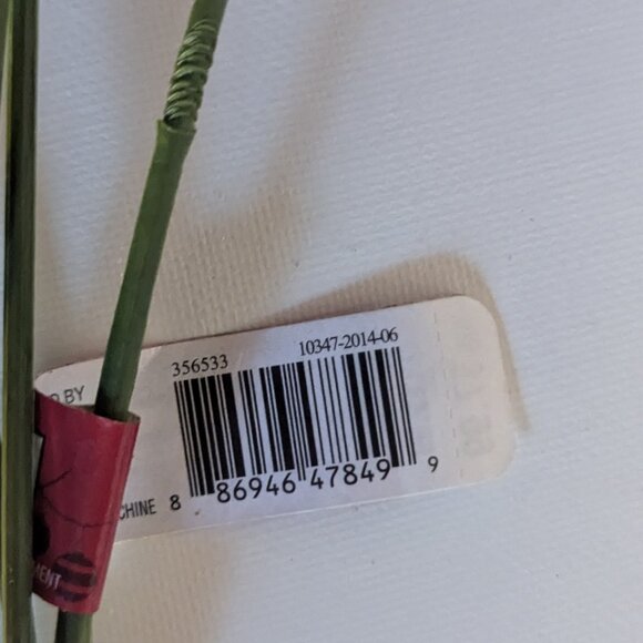 NWT 2 Red Burgundy Poinsettia Floral Bushes Christmas Holiday Ashland Home Decor - Picture 11 of 11